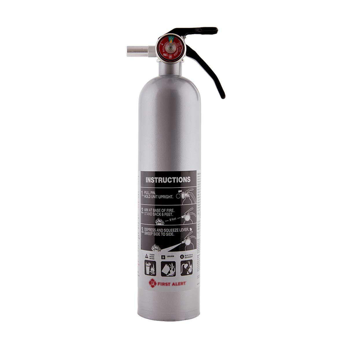 First Alert 1038789 Standard Home Fire Extinguisher Red – Southern